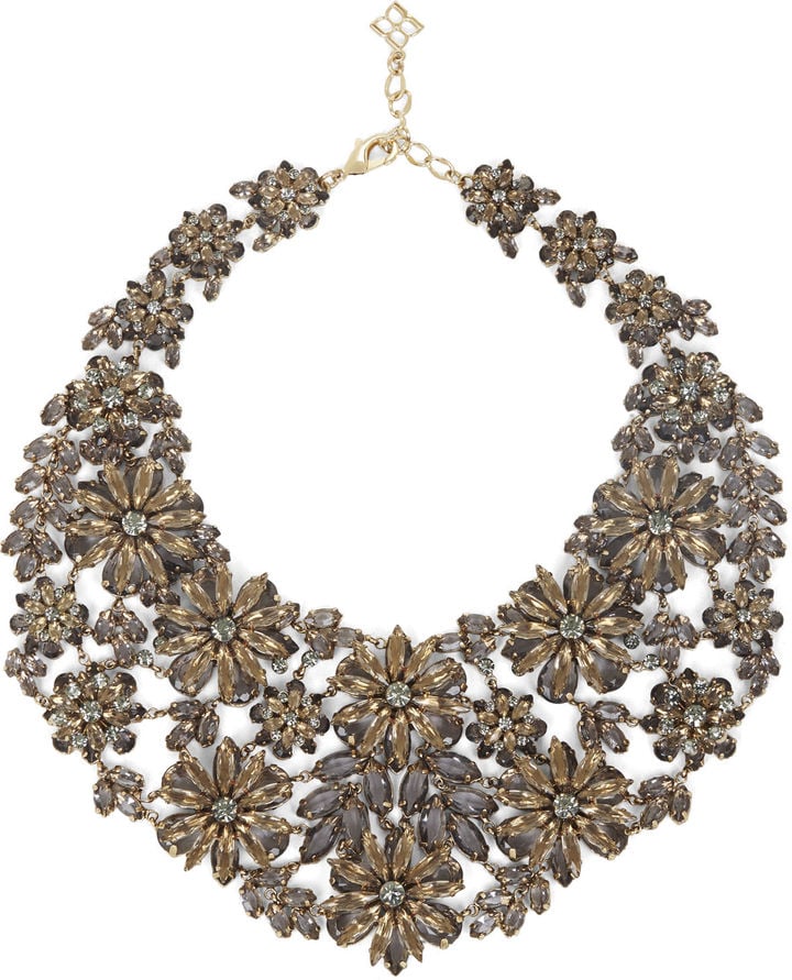 BCBG Max Azria Floral Statement Necklace