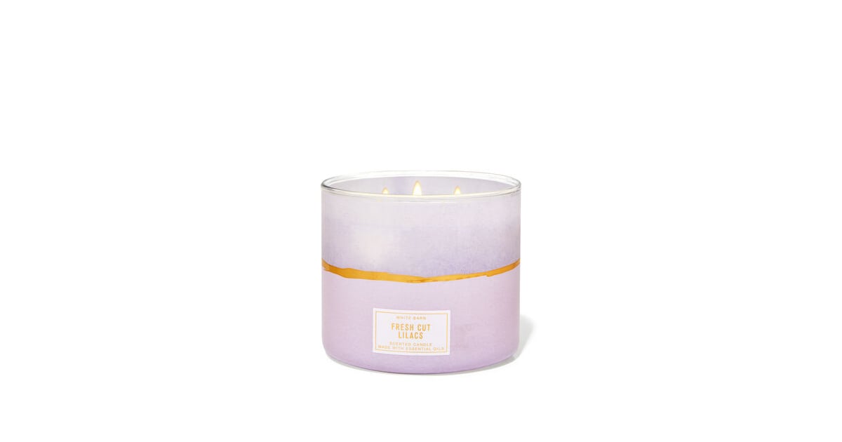 Bath & Body Works Fresh Cut Lilacs 3Wick Candle Our Editors' Favourite Products For Spring