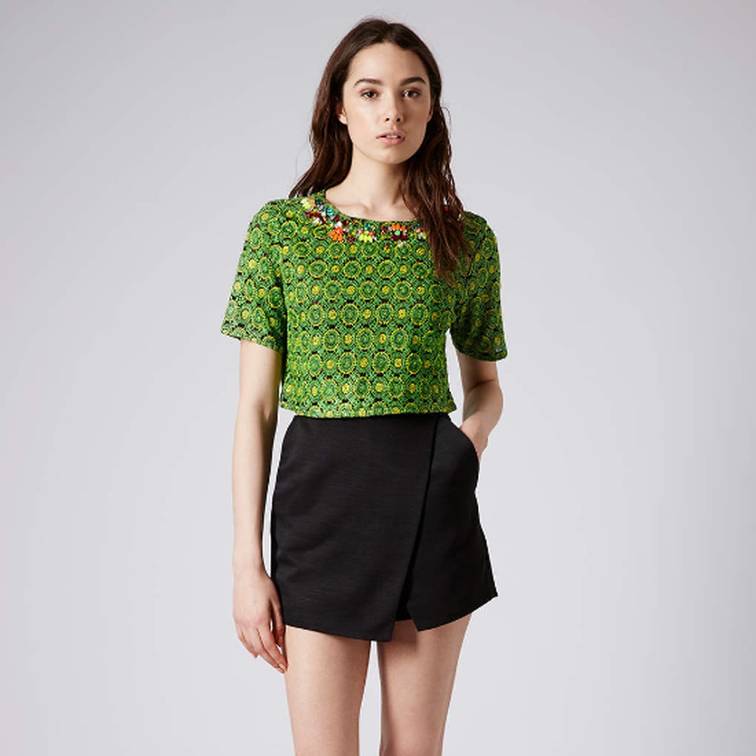 How to Wear Crop Tops at Work POPSUGAR Fashion