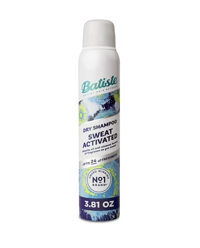 Batiste Sweat Activated Dry Shampoo ($10)
Don't let extreme heat ruin your blowout. Instead, prep your hair with this sweat-activated dry shampoo to preserve your style on high-temperature days. Section your strands, spray a heathy layer, and massage the product into the roots for maximum protection.