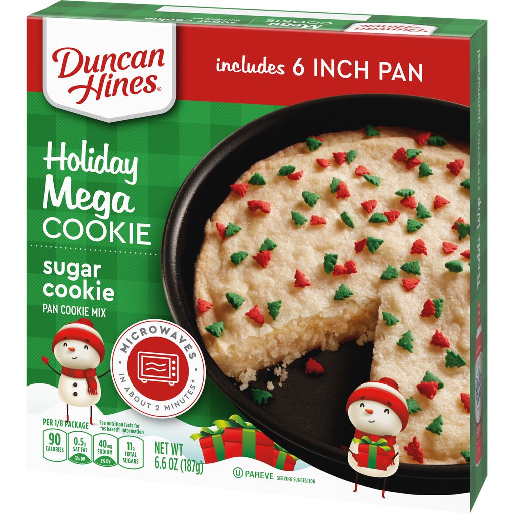 Duncan Hines Mega Holiday Sugar Cookie Mix (6.6 Ounces)