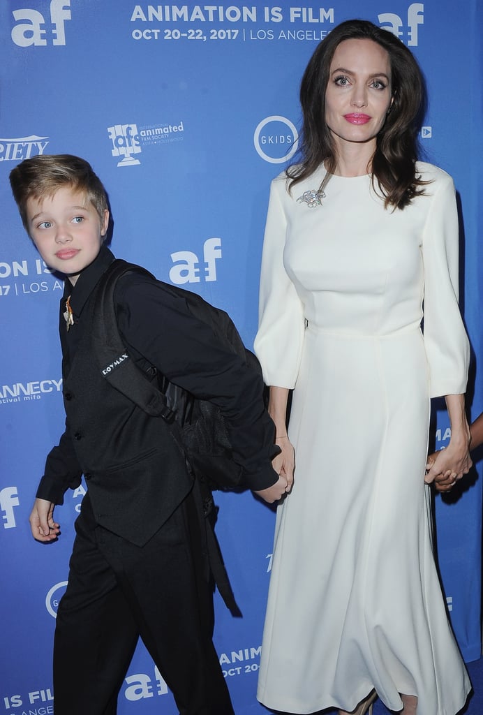 Angelina Jolie With Her Daughters on the Red Carpet 2017
