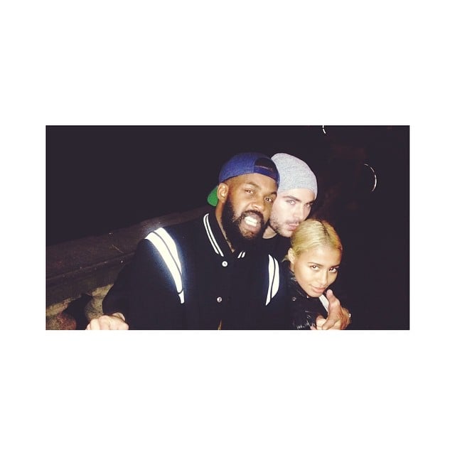 Around the same time in October 2014, Sami shared this image with two kissing emoji.