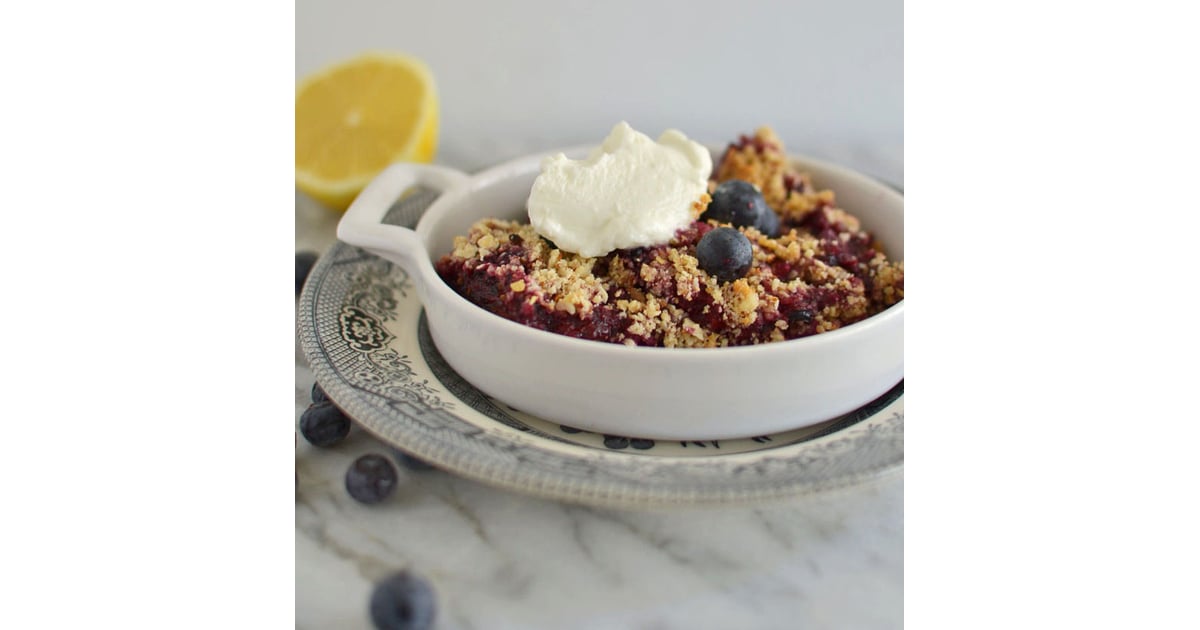 Dessert Matzo Almond Fruit Crumble Passover Recipes POPSUGAR Food