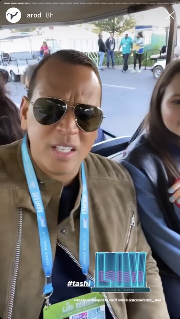 Alex Rodriguez Was So Proud of J Lo at the Super Bowl