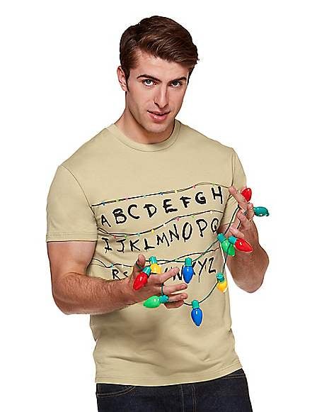 Adult Alphabet Wall T-Shirt