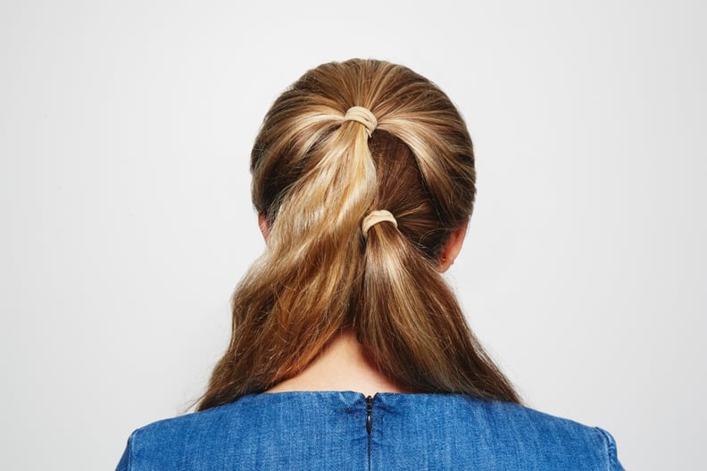 Double Topsy Tail Updo