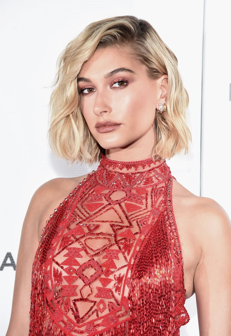 Hailey Baldwin at the 2018 Tribeca Film Festival