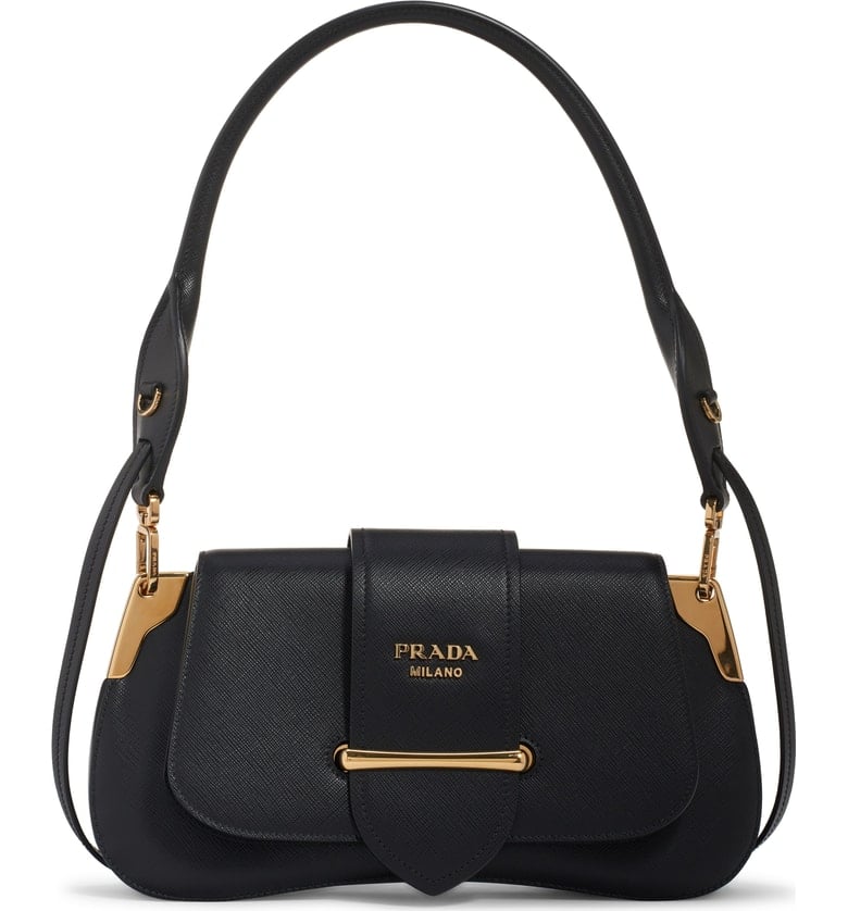 Prada Saffiano Leather Top-Handle Bag