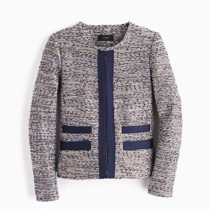 J.Crew Metallic Tweed Jacket ($248)