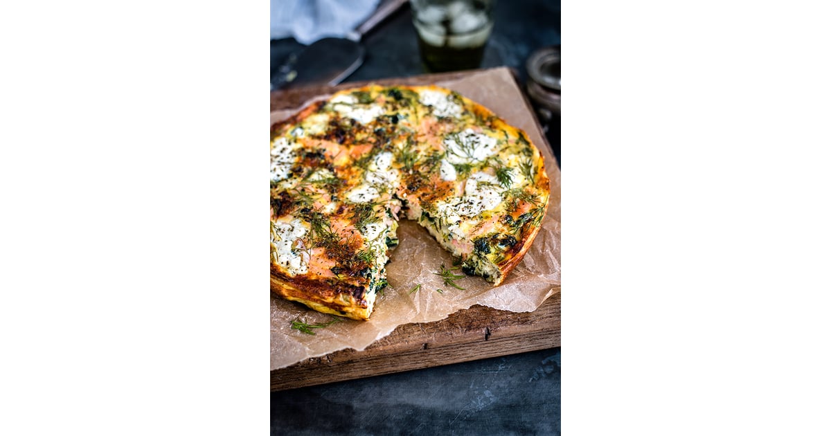 Smoked Salmon, Cottage Cheese, and Kale Frittata Frittata Recipes