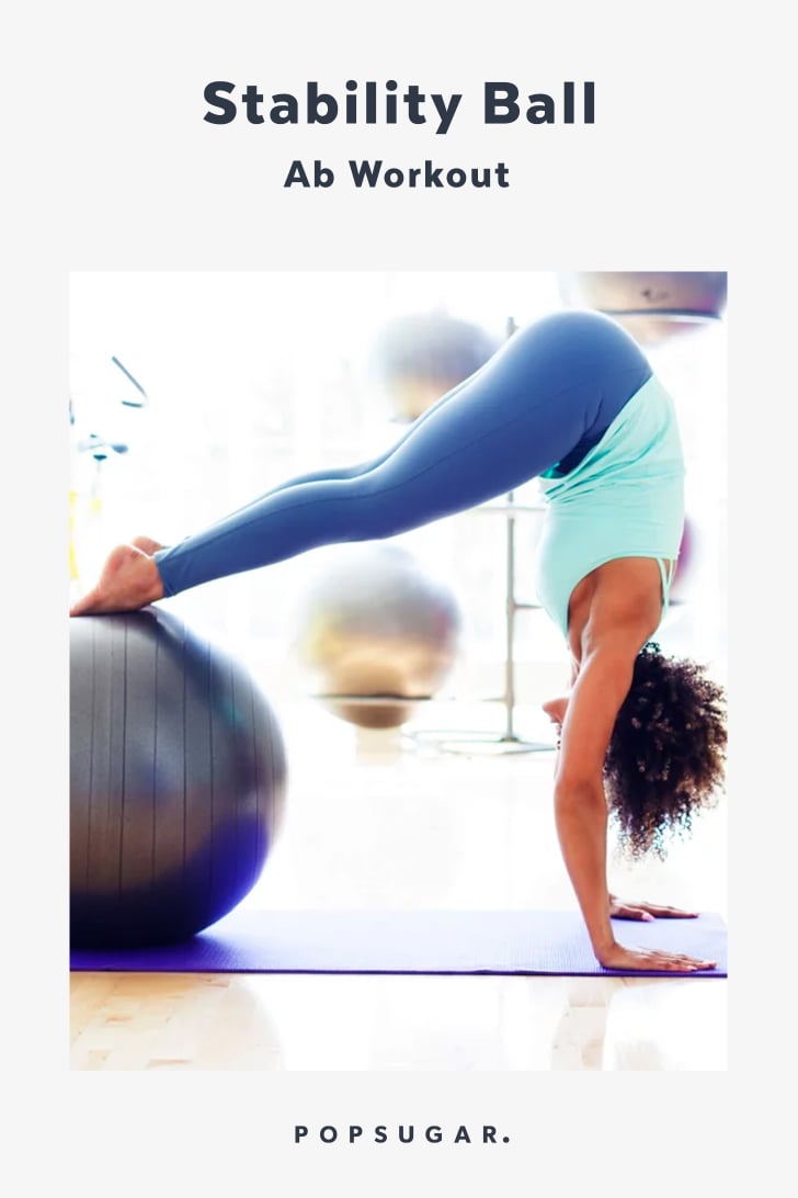 Stability Ball Ab Workout