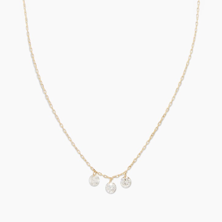 Gorjana floating diamond necklace sale