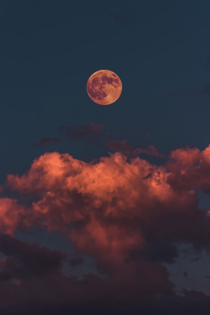 Harvest Moon iPhone Wallpaper | Best iOS 14 Fall ...