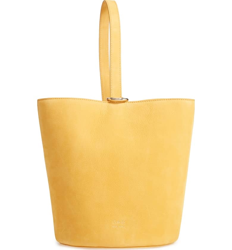 OAD New York Dome Leather Bucket Bag