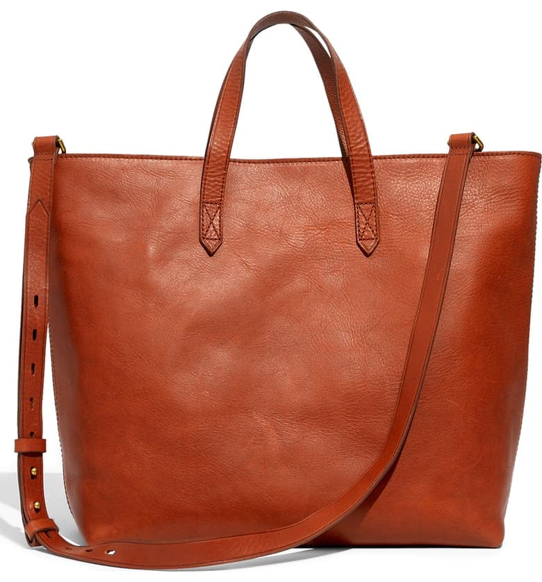 Madewell Zip Top Transport Leather Carryall