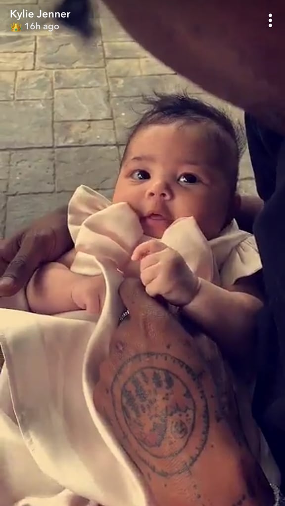 Kylie Jenner, Travis Scott, and Stormi Easter Photos 2018