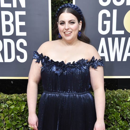 Beanie Feldstein at the Golden Globes 2020