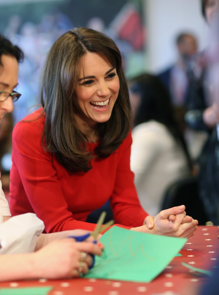 Kate Middleton at Anna Freud Centre Christmas Party 2015