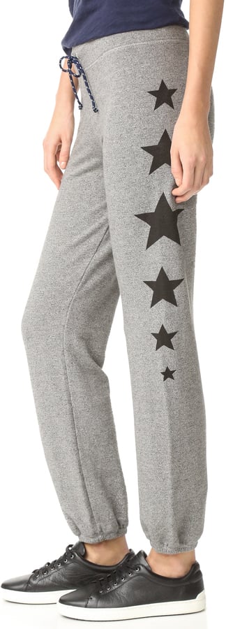 Hang out at home and still be on trend in these Sundry Side Stars Sweatpants ($127).
