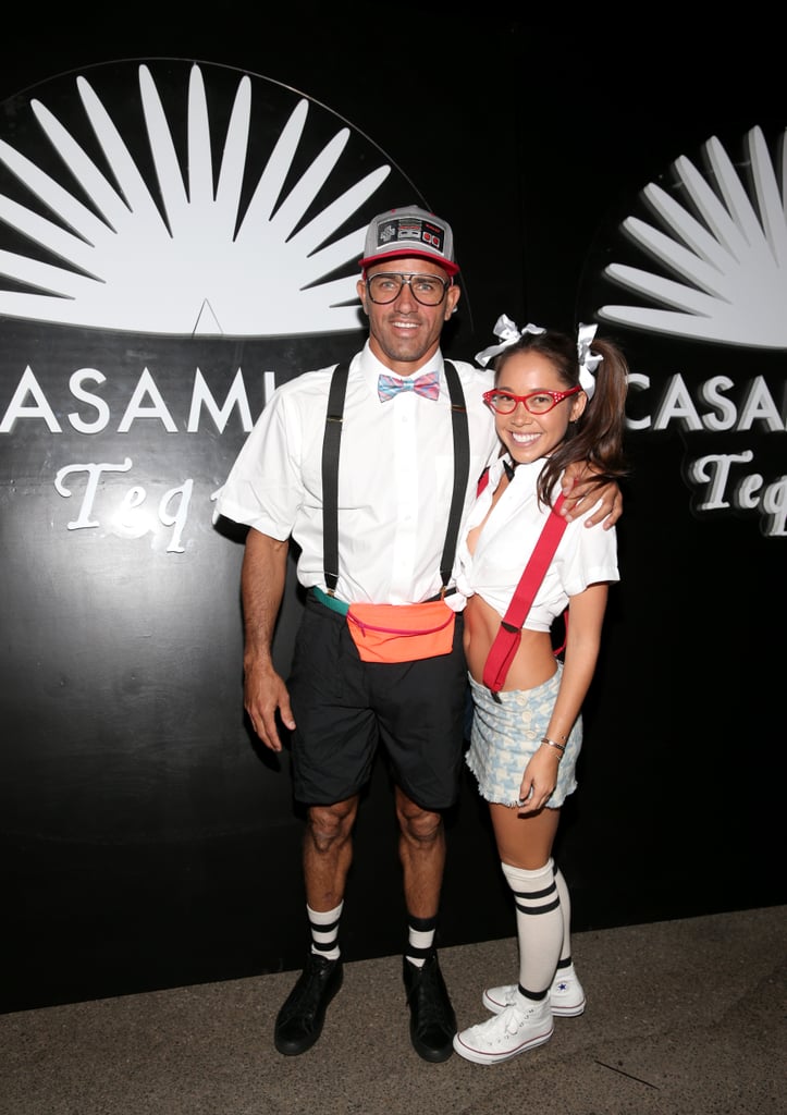 Kelly Slater And Kalani Miller As Nerds Celebrity Halloween Costumes 2016 Popsugar Celebrity Australia Photo 61
