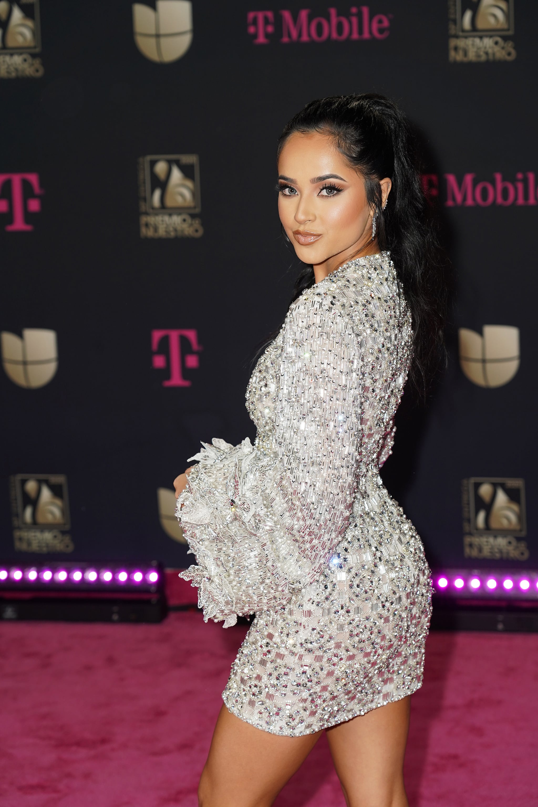 Get Wallpaper Becky G The Premio Lo Nuestro 2020 Red Carpet Delivered And HD