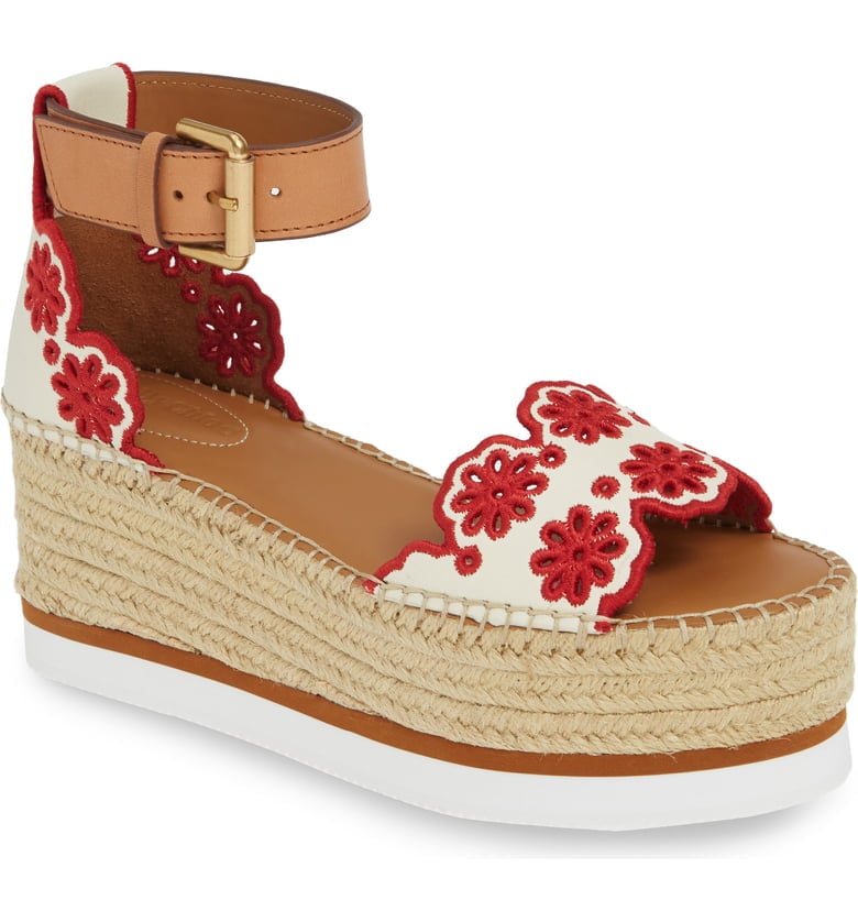 See by Chloé Glyn Wedge Espadrille Sandals
