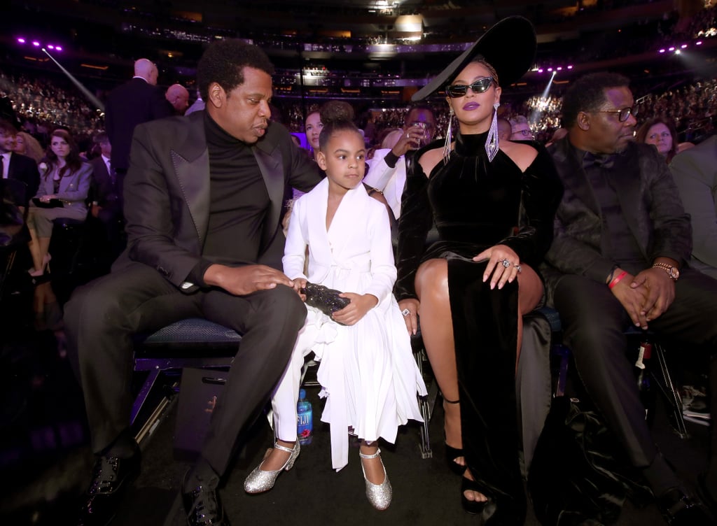 JAY-Z and Beyonce With Blue Ivy at the 2018 Grammys