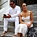 Jennifer Lopez's White Lace Dress in Capri 2018