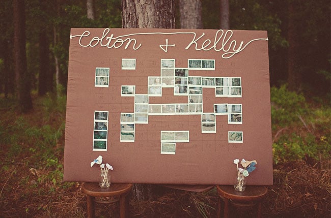 It's cool and collaborative!
Source: OneLovePhoto via Green Wedding Shoes