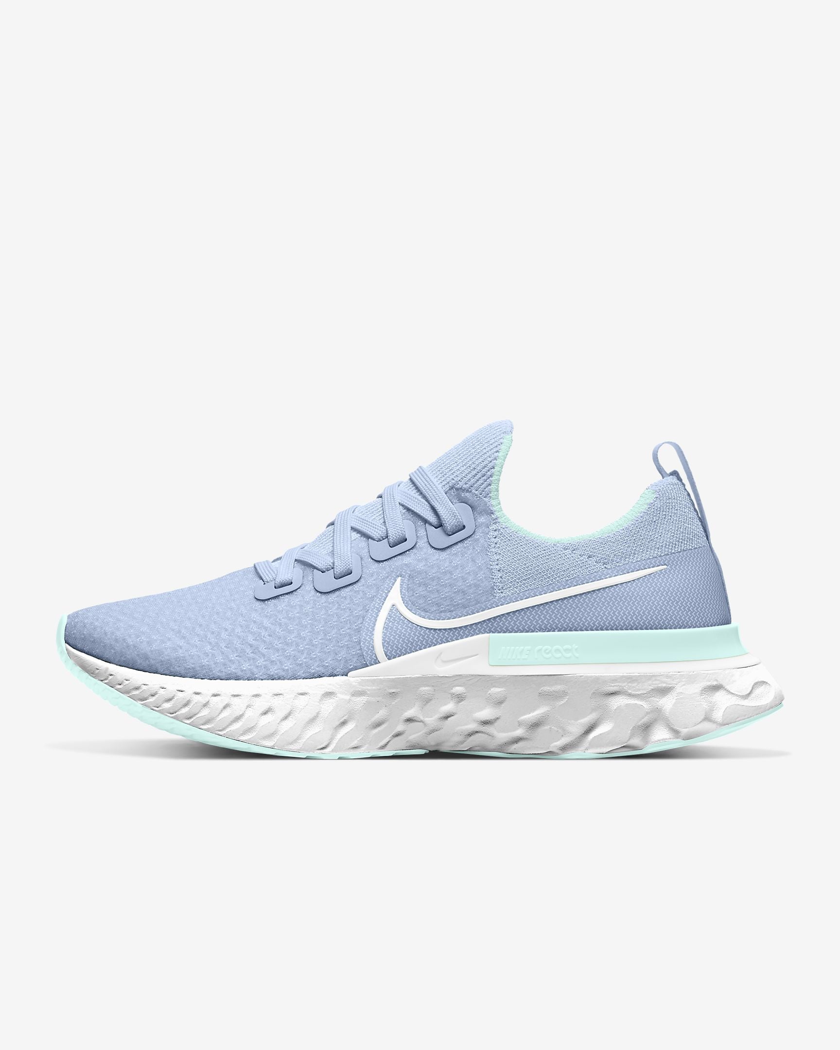 blue and white sneakers nike