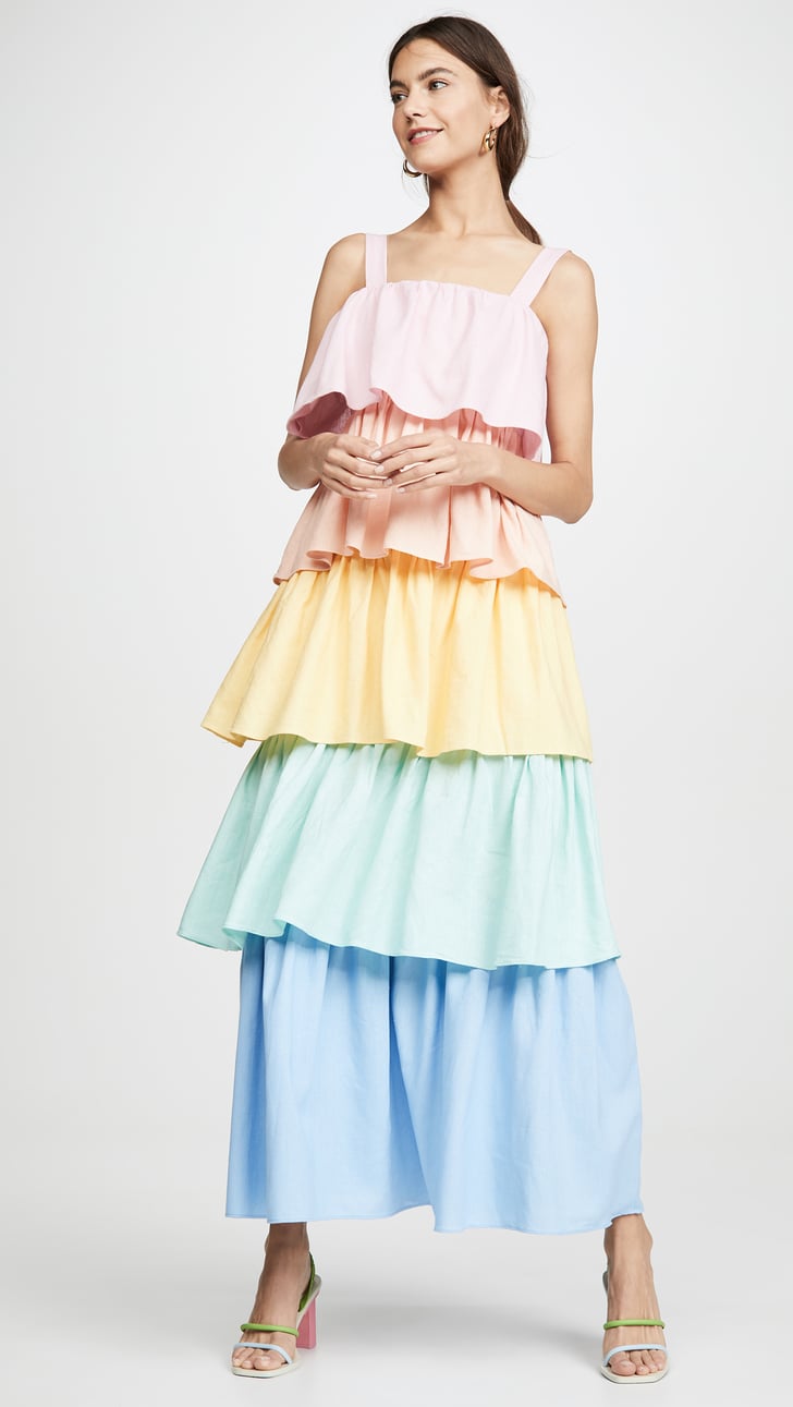 Olivia rubin rainbow dress clearance