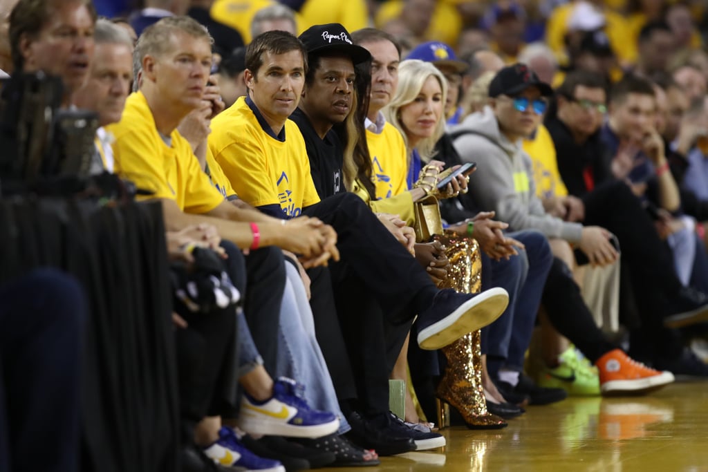 Beyoncé and JAY-Z at Warriors Game Pictures June 2019