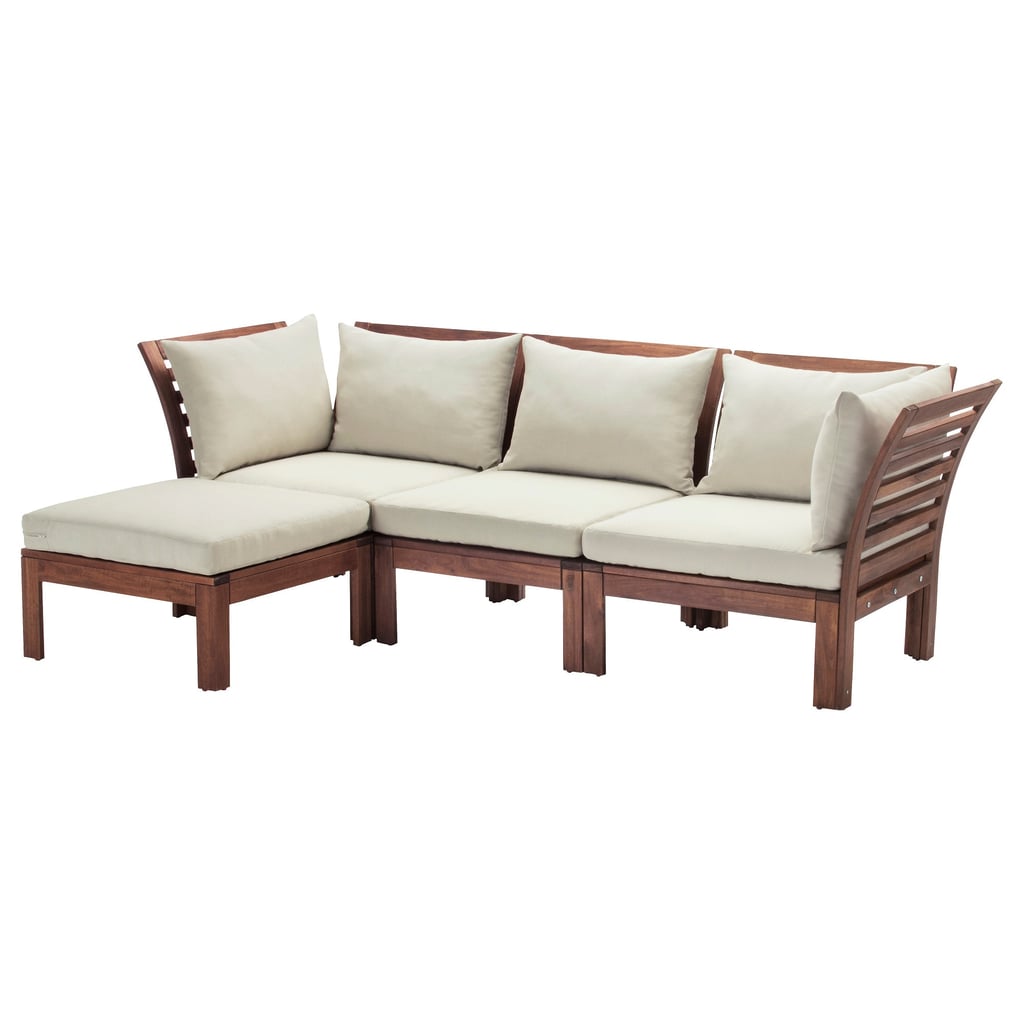 Applaro 3-Seat Modular Sofa With Footstool