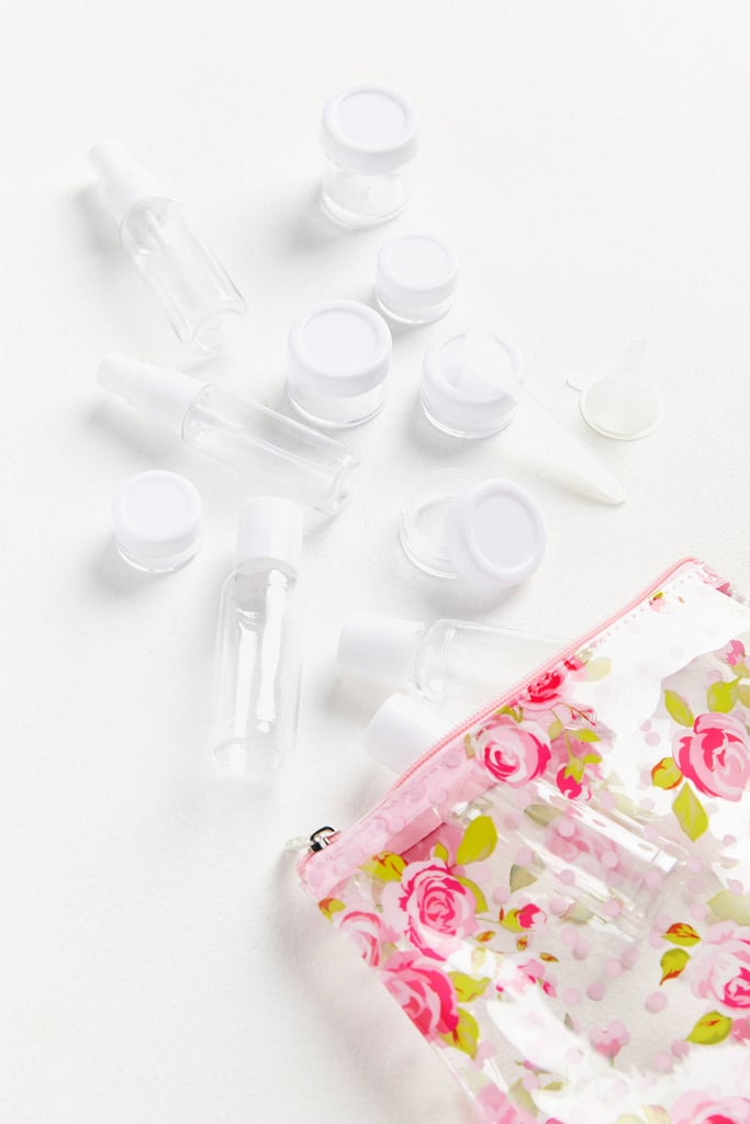 Miamica 15Piece Travel Bottle Kit Cheap Travel Accessories For Women