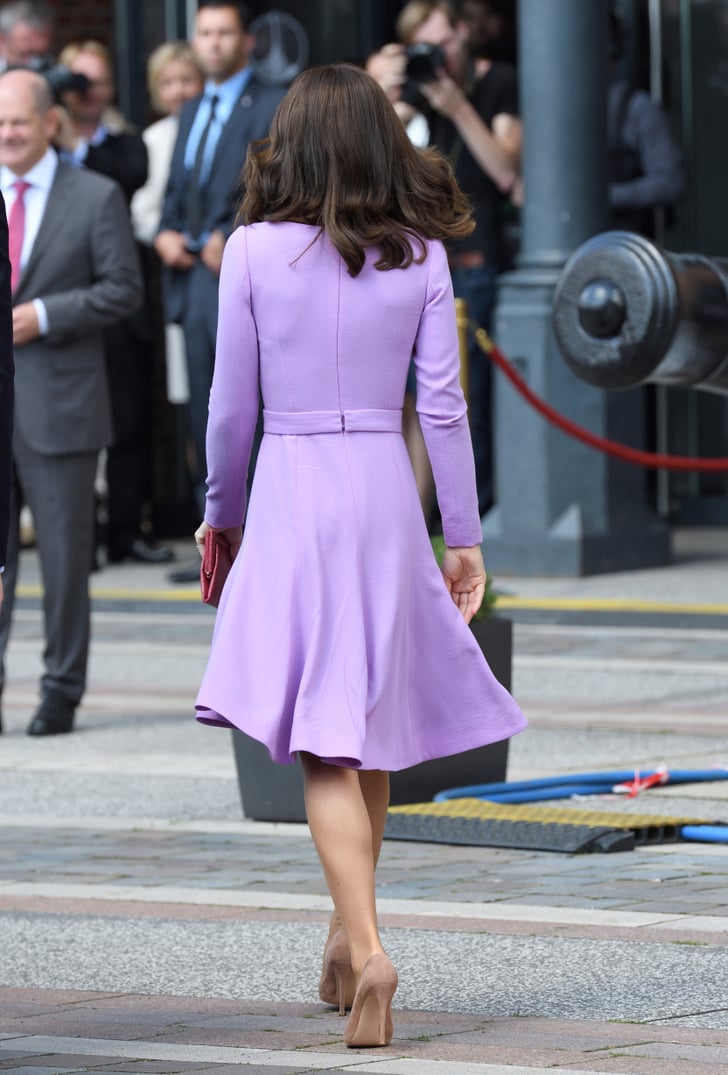Kate Middleton's Lavender Emilia Wickstead Dress | POPSUGAR Fashion ...