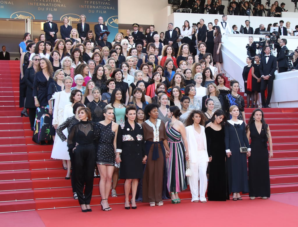 Cate Blanchett Leads Cannes Women's March 2018