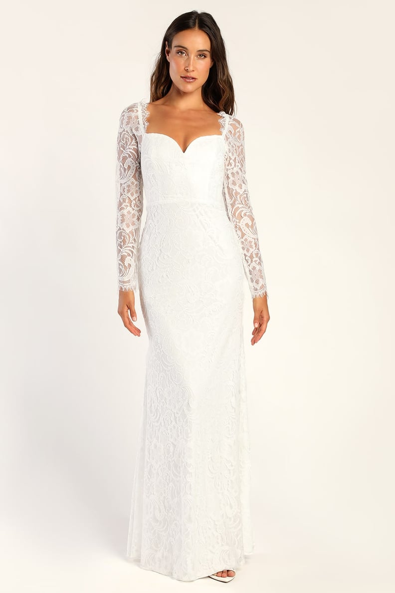 Best Halter-Neck Wedding Dress From Lulus