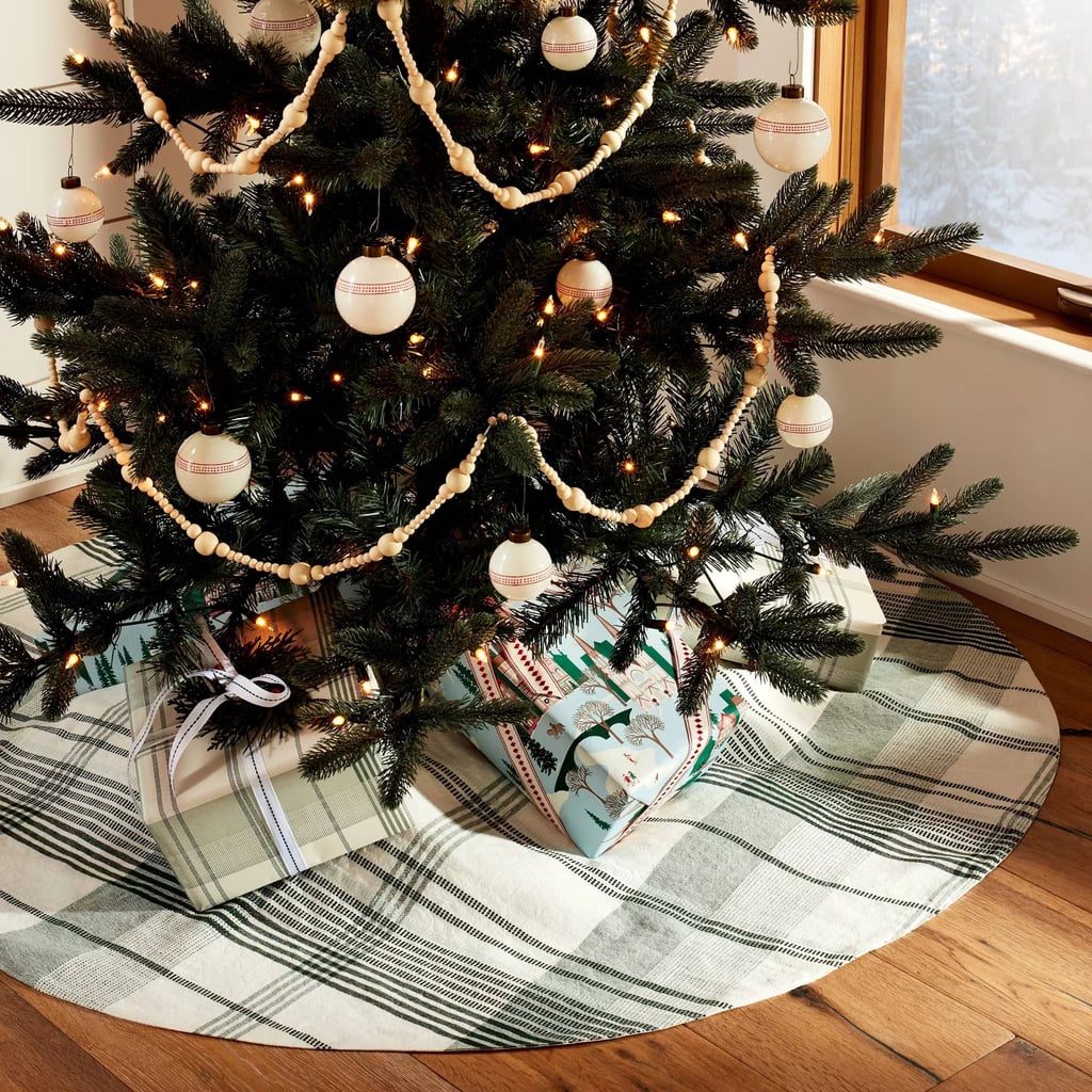 Plaid Holiday Tree Skirt