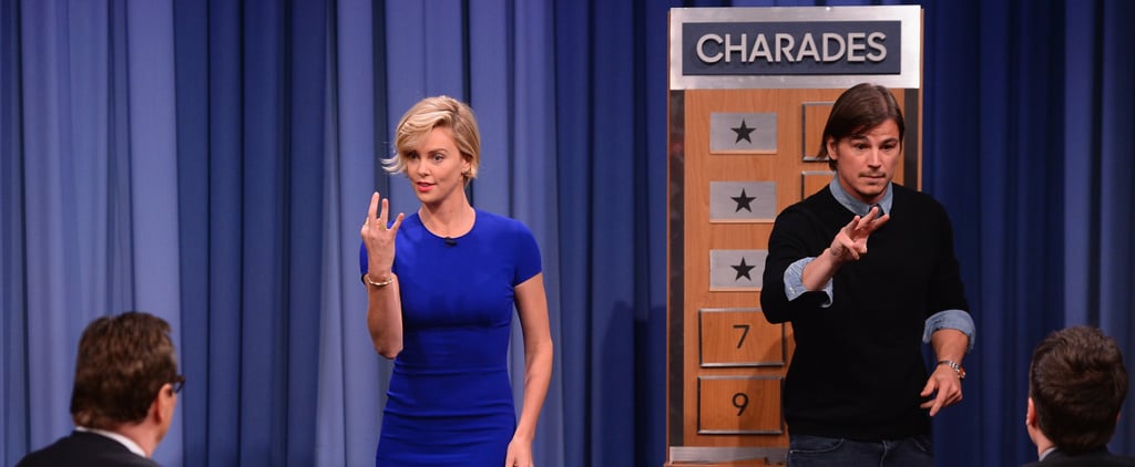 Josh Hartnett and Charlize Theron Charades on Tonight Show