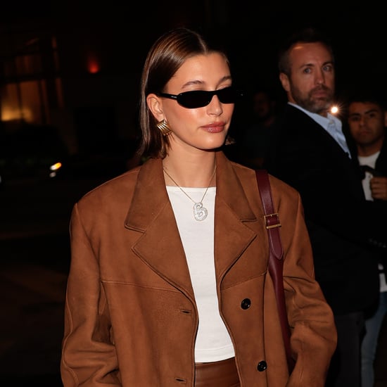 Hailey Bieber's "Cinnamon Roll" Nails Are Perfect For Fall
