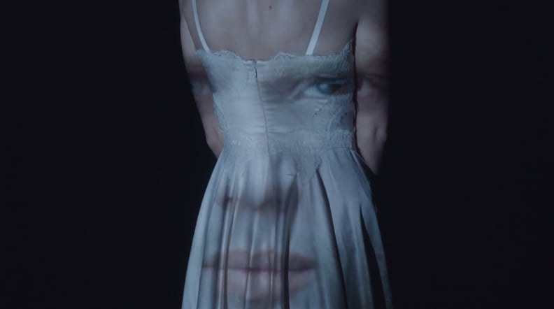 A Dress With a Projection of Taylor's Face Is a Very Pretty One