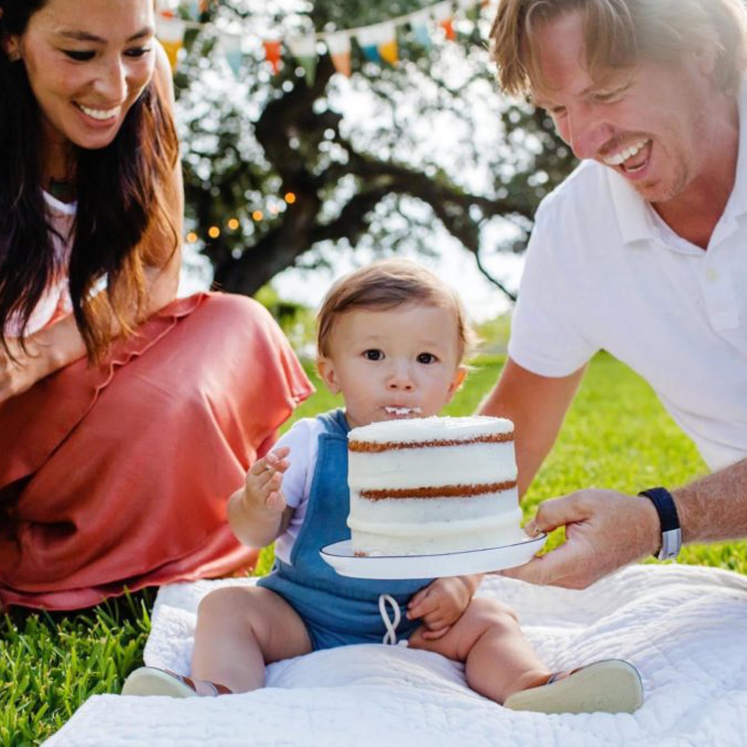 Joanna Gaines Baby Crew First Birthday Photos 2019 Popsugar Family
