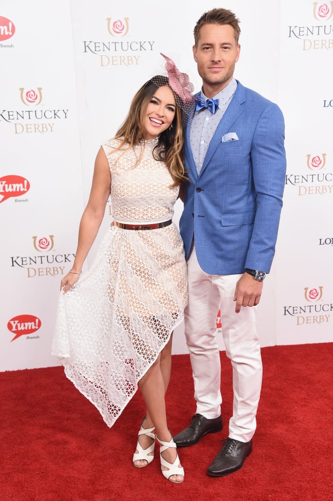 Justin Hartley and his wife, Chrishell Stause, were as cute as can be in 2017.