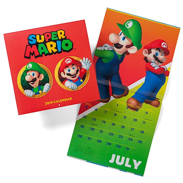 Super Mario 2015 Calendar ($10)