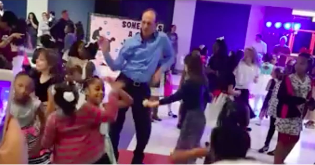 Dad's Viral Dance at Father Daughter Dance POPSUGAR Family