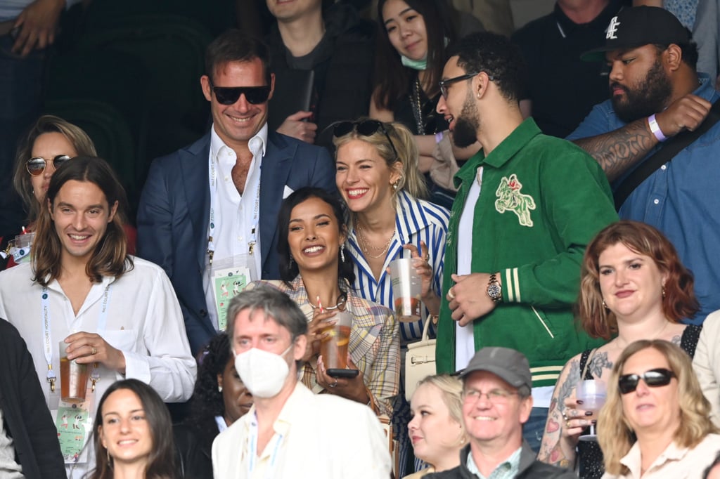 Maya Jama and Ben Simmons Public Debut at Wimbledon