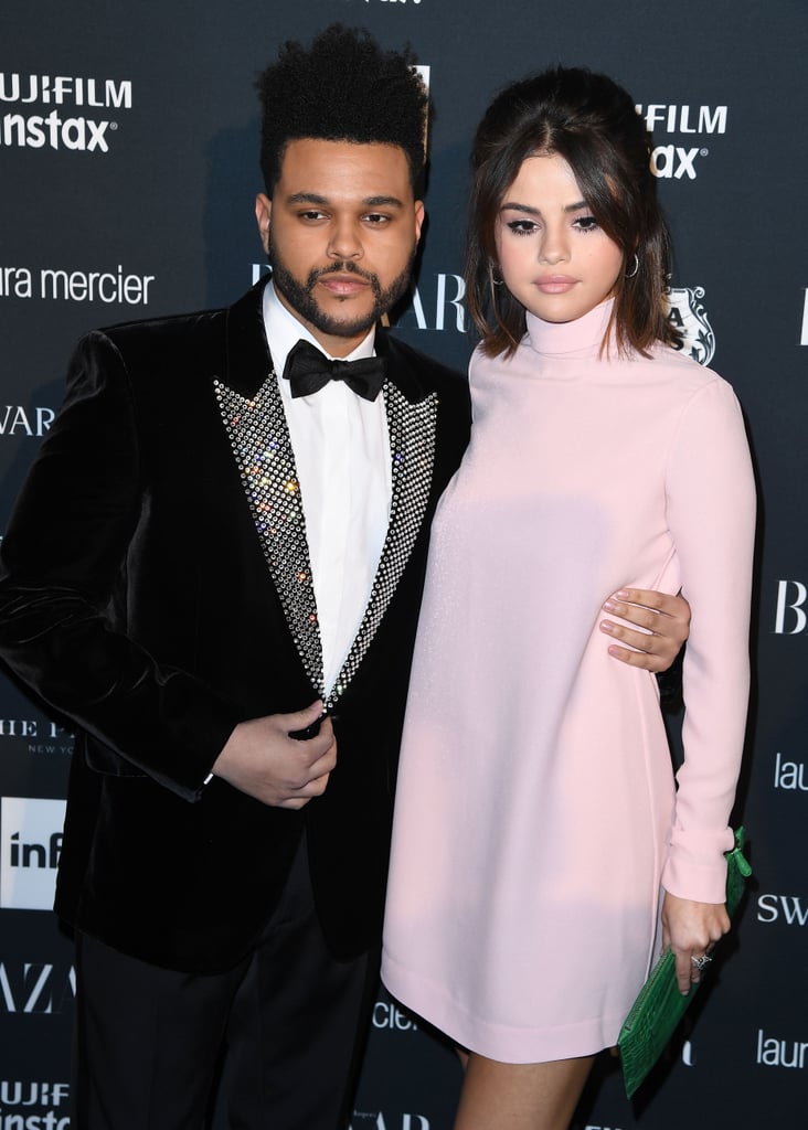The Weeknd and Selena Gomez at Harper's Bazaar Icons 2017 ...