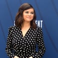 Selena Gomez Continues to Channel Audrey Hepburn in This Chic Polka-Dot Dress