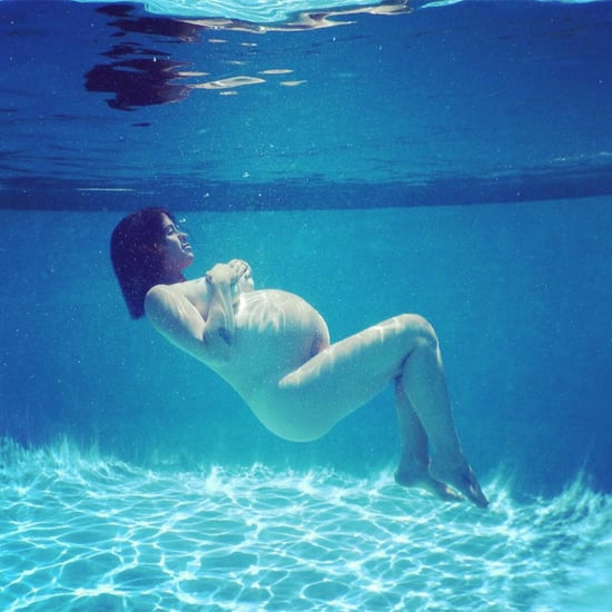 Alanis Morissette's Pool Pregnancy Photo June 2016